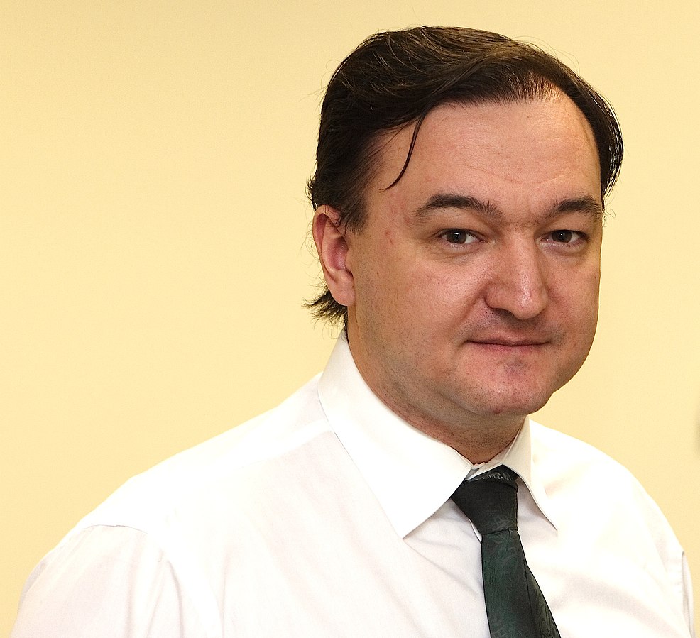 In 2008, Sergei Magnitsky was imprisoned in Moscow for having made allegations of corruption against officials within the Russian Ministry of the Interior. He died in 2009 (Photo: VOA, CC SA-BY 3.0)