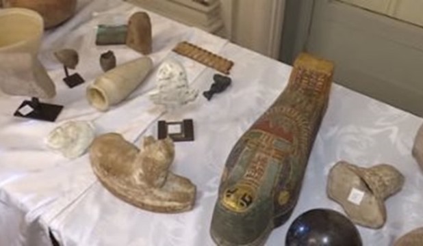 The illegal antiquities trade is a multibillion-dollar global industry. (Source: Egypt State Information Service)