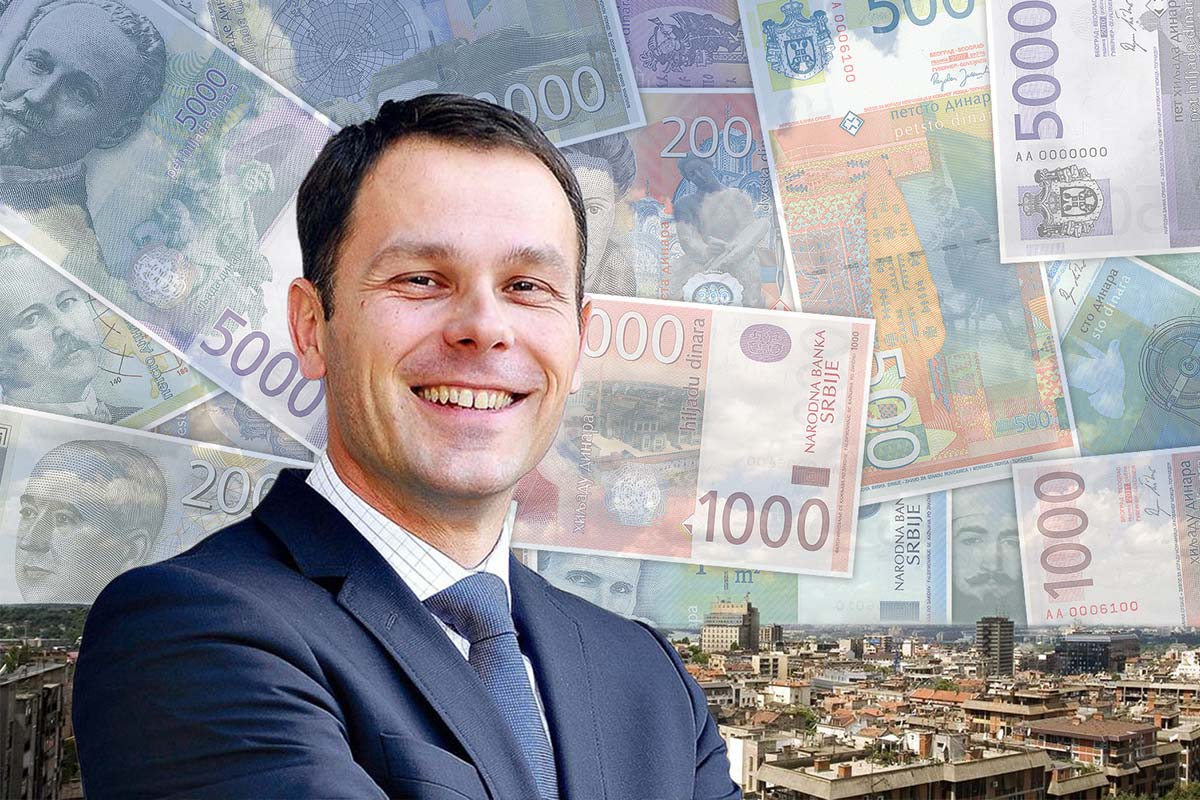 Sinisa Mali, the current (and likely future) mayor of Belgrade, appears to have had a lucrative time in office. Photo by OCCRP. Some rights reserved.