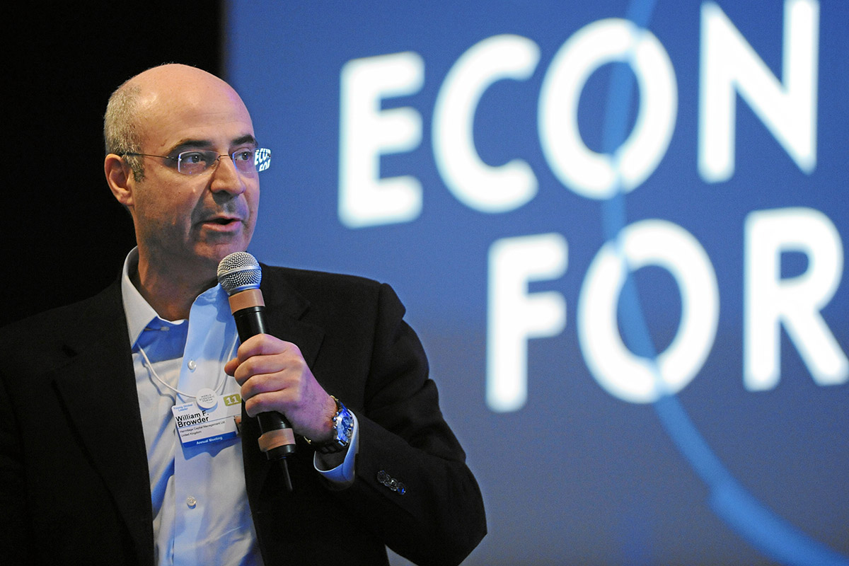 William Browder, the CEO and founder of Hermitage Capital Management, speaks at the World Economic Forum in Davos, Switzerland on Jan. 27, 2011. (Photo: World Economic Forum, CC BY-SA 2.0)