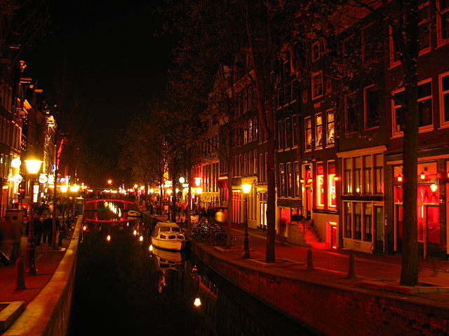 Amsterdam's red light district. The policy change will create consistency between country data regardless of their policies on drugs and prostitution. (Photo: Tran Vinh Duong)