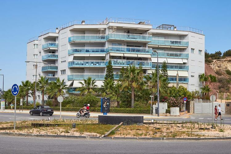 A large building in Ibiza