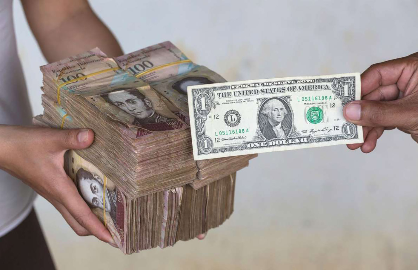 обмен валюты венесуэльский боливар