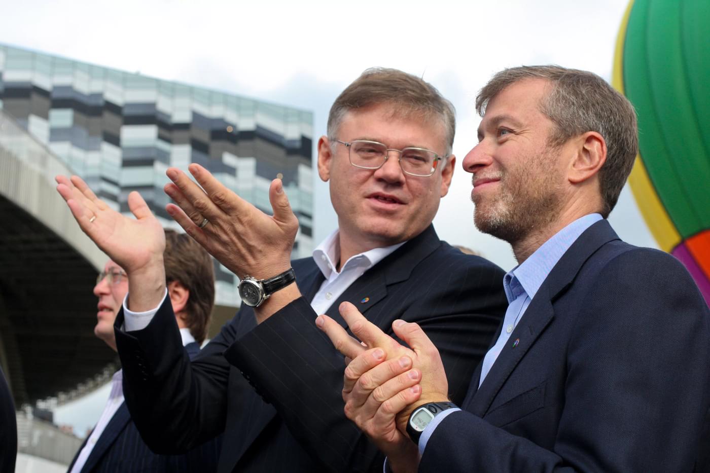 Aleksandr Abramov and Roman Abramovich