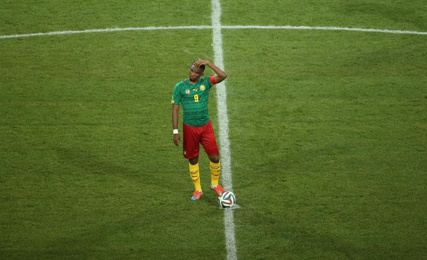 Samuel Eto'o during a match