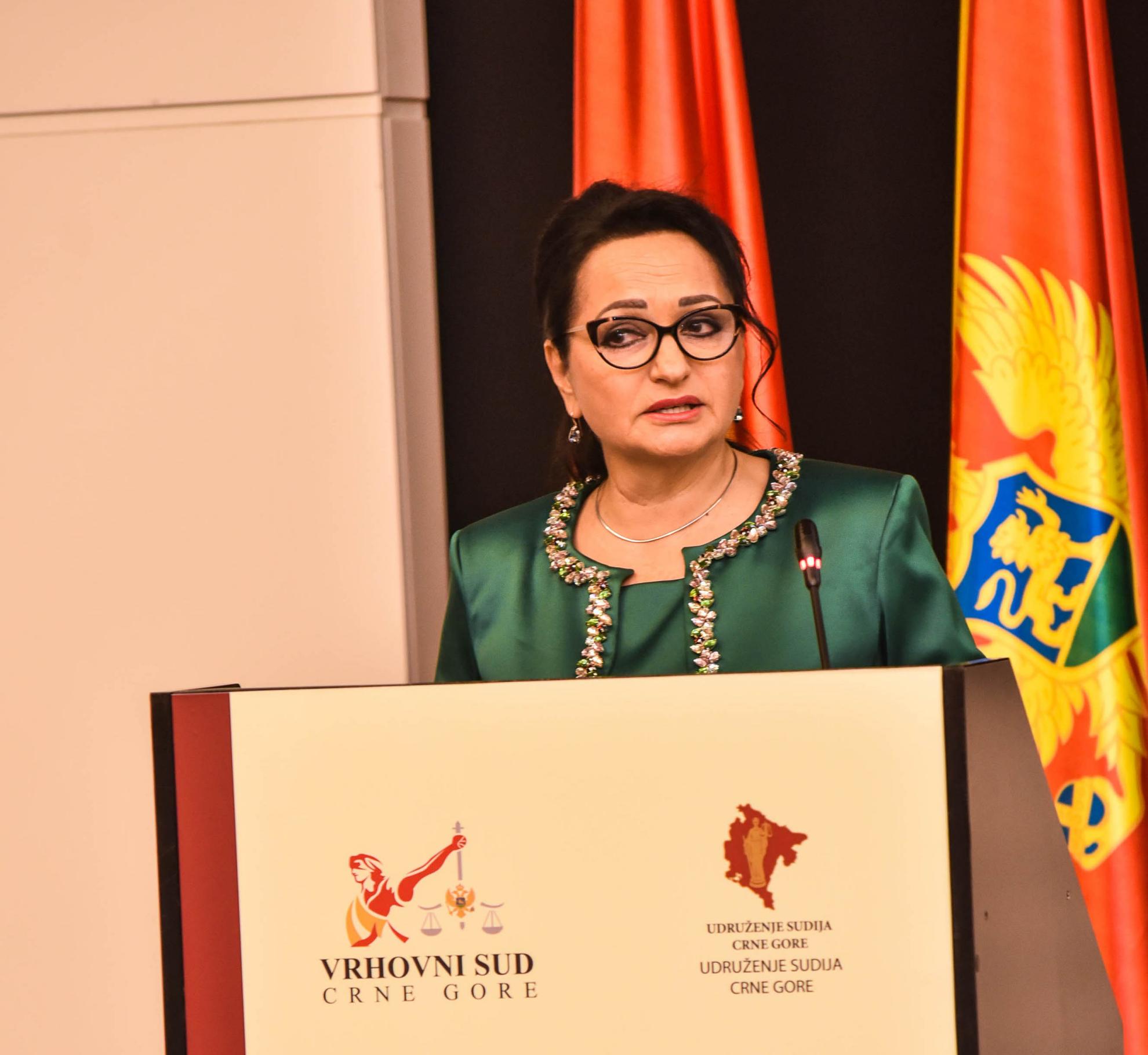 Montenegro Supreme Court Judge Vesna Medenica (CREDIT: Supreme Court of Montenegro)