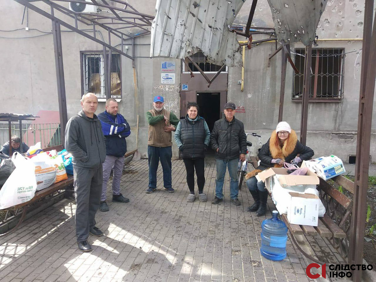 People-Near-Building