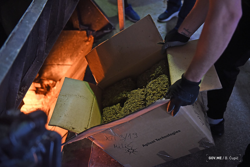Montenegro Drug Destruction