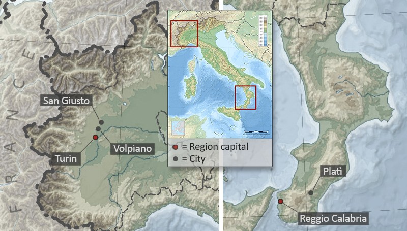 Turin Calabria-Piemonte