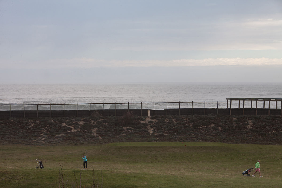   The Anglet seaside near Ocheretny's villa. (Olga Kravetz for Meduza) 