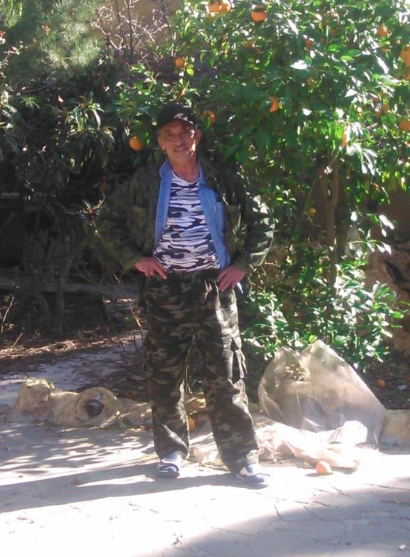 A photo of Valery Amelchenko extracted from his phone. 