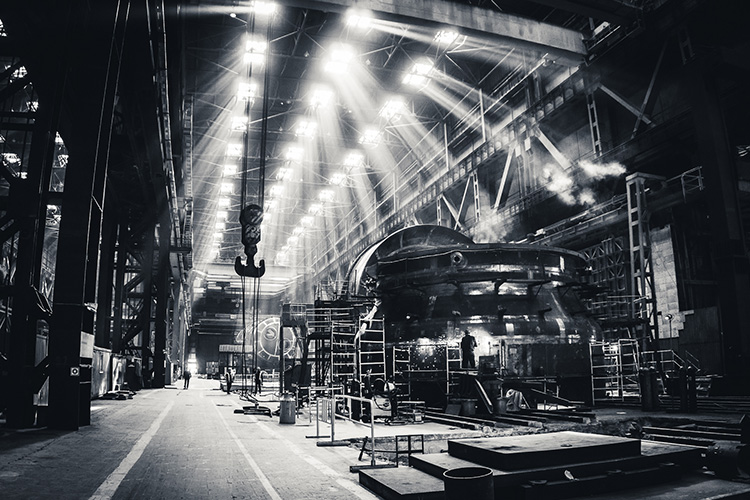 The Atomenergomash power plant production facility in Volgodonsk (Photo: Elena Annenkova).