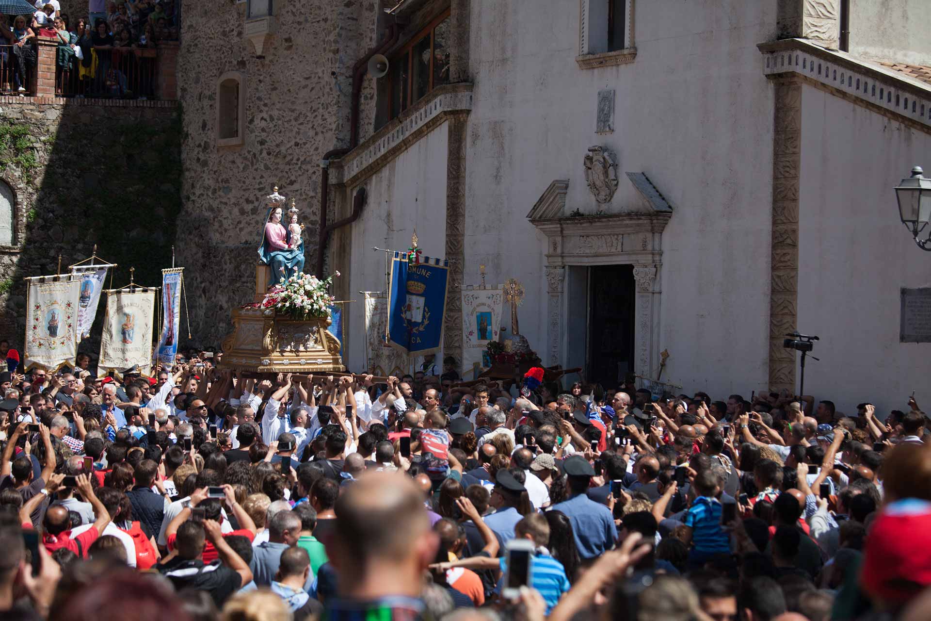 Festival of the Madonna di Polsi by Antonio Lemma