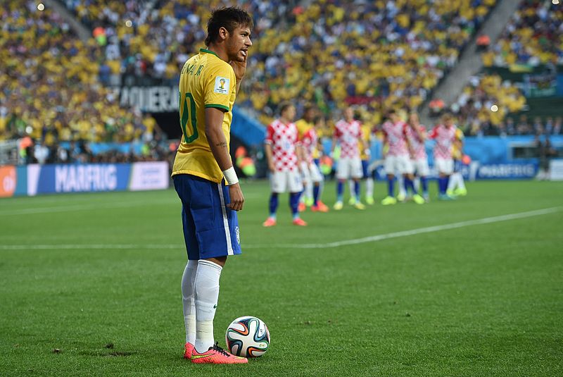 Brazil plays against Croatia in the opening match of the 2014 World Cup. (Photo credit: Agência Brasil)
