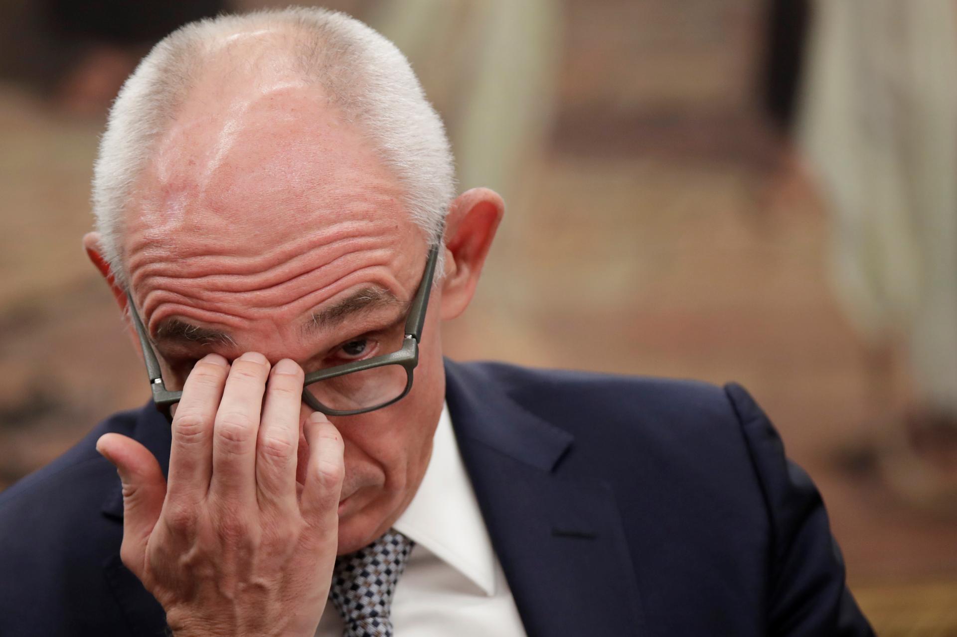Vale S.A. CEO Fabio Schvartsman at a session of the external commission of Brumadinho at the Chamber of Deputies in Brasilia, in February 2019.  (Photo: REUTERS/Ueslei Marcelino)