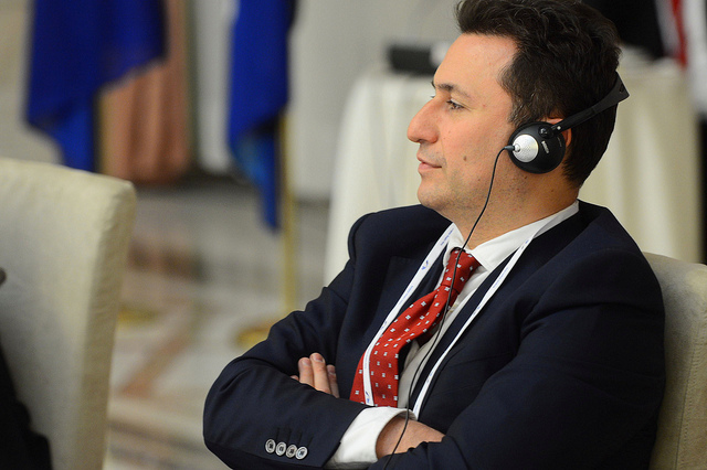 Macedonian Prime Minister Nikola Gruevski