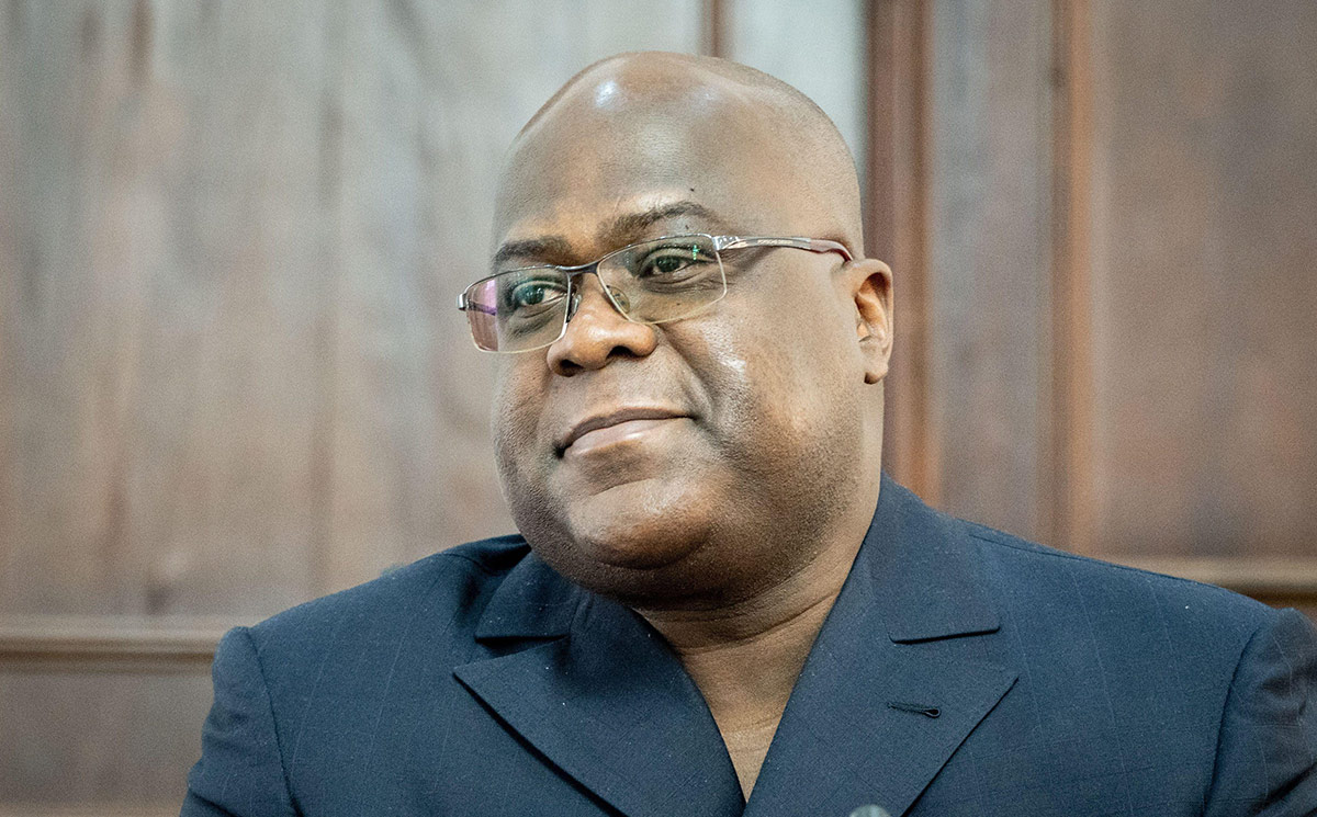 Félix Tshisekedi, the President of the Democratic Republic of Congo
