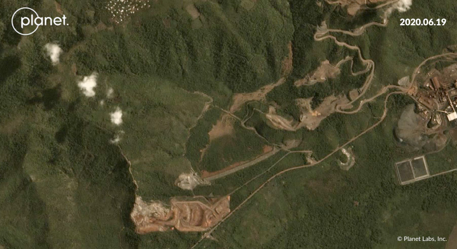 Fénix mine in June 2020