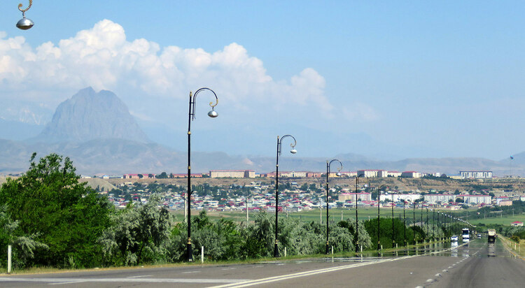 A view of the capital city of Nakhchivan