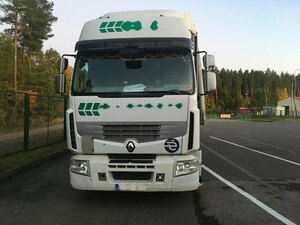 Truck seized by Lithuanian customs