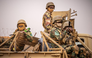 Soldiers in Niger