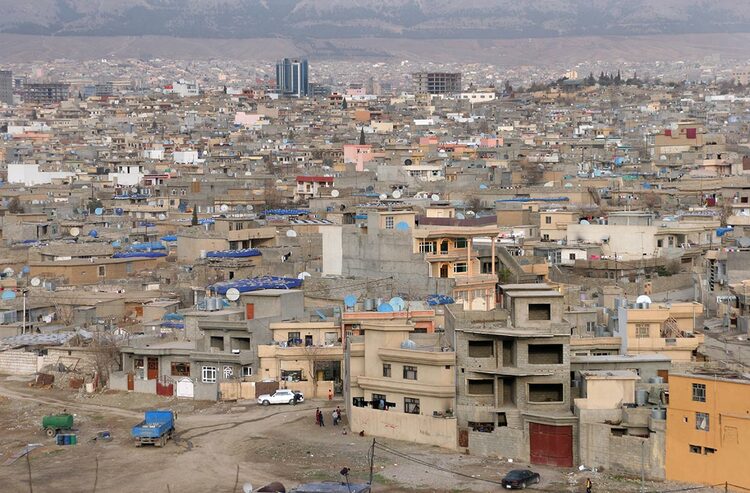 A view of Sulaymaniyah