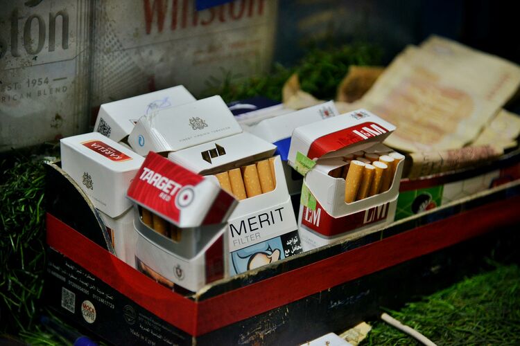Cigarettes manufactured by Philip Morris