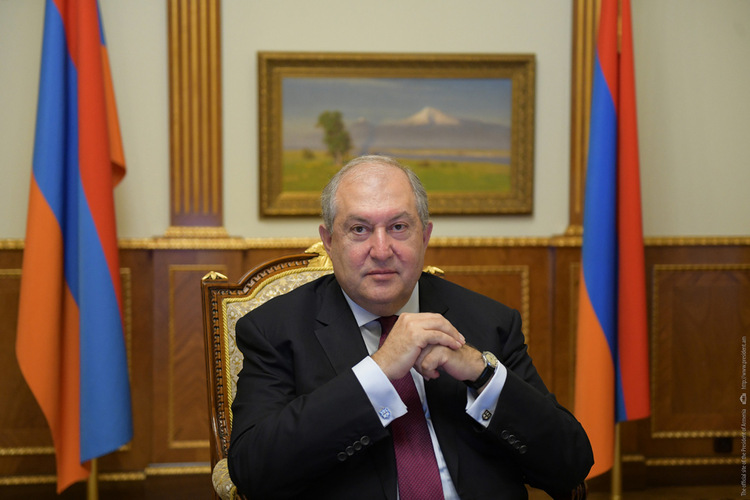 Former Armenian President Armen Sarkissian