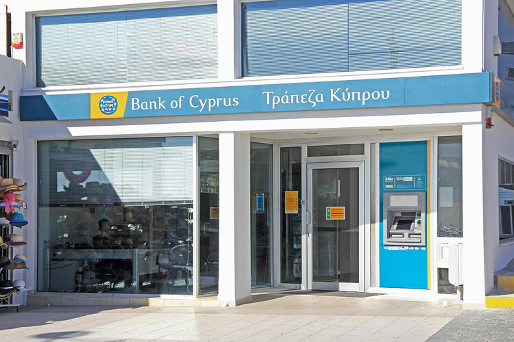 A Bank of Cyprus branch