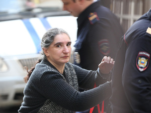 Larisa Markus appears to court in handcuffs