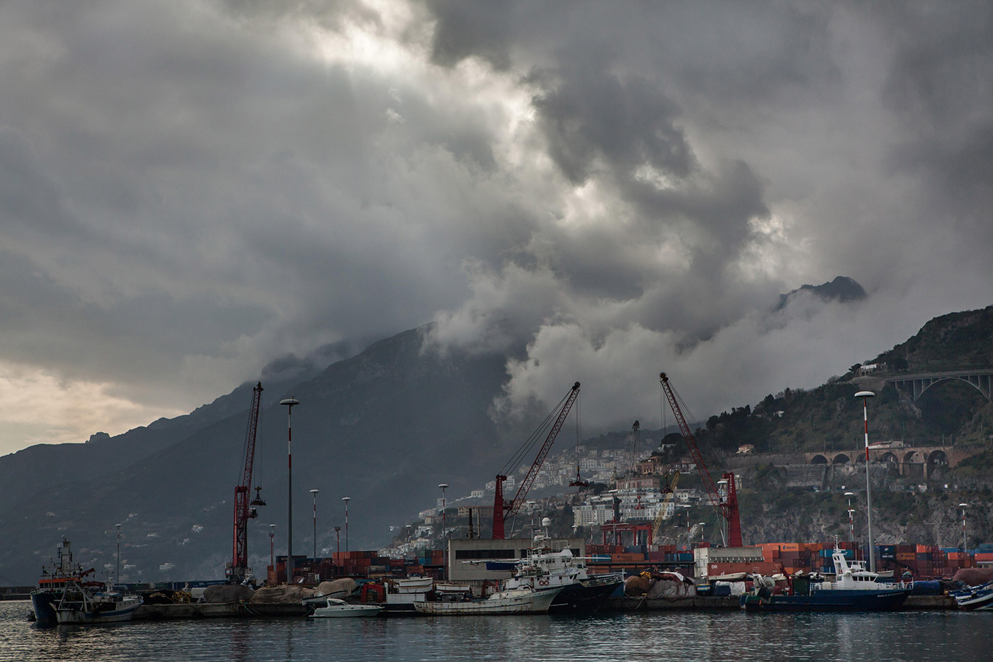 The port of Salerno
