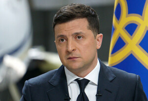 Photo of President Volodymyr Zelensky