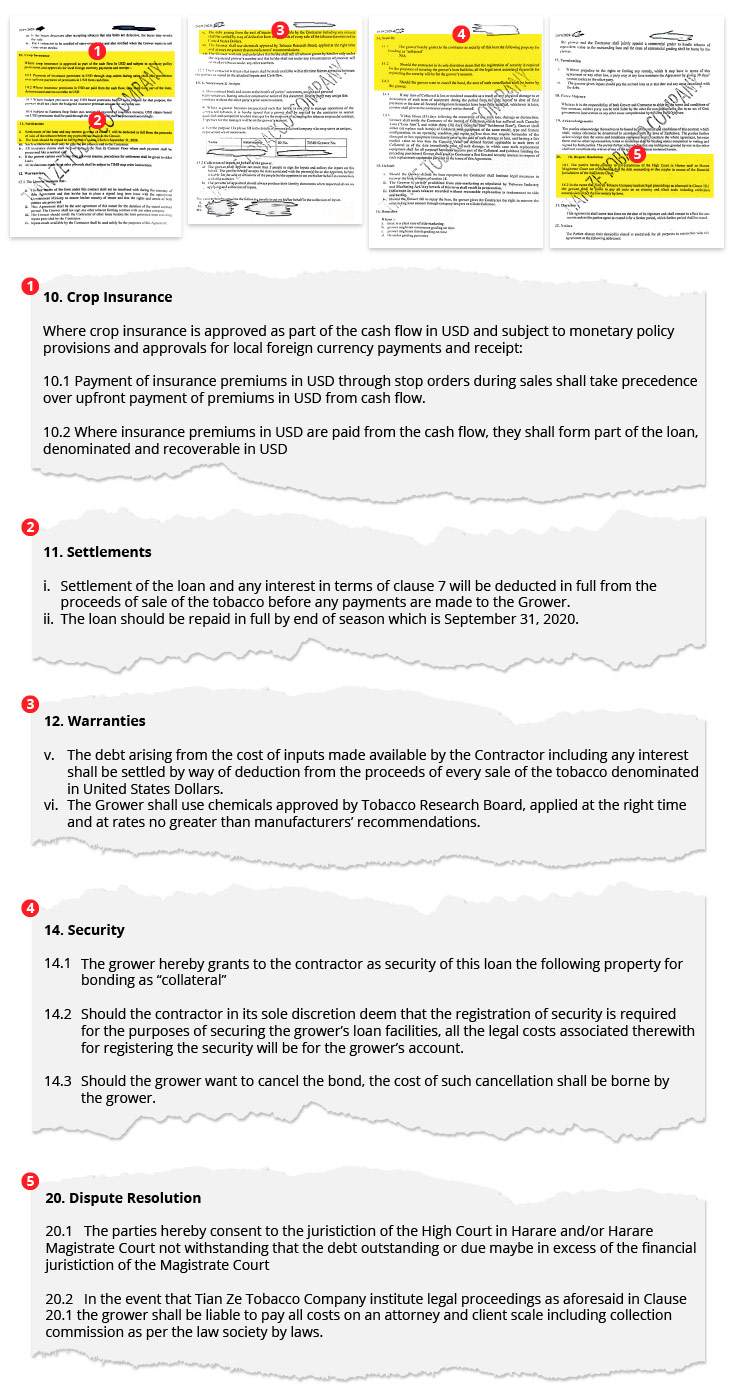 An infographic for 2019-2020 showing how farmers run the risk of taking on debt they cannot afford