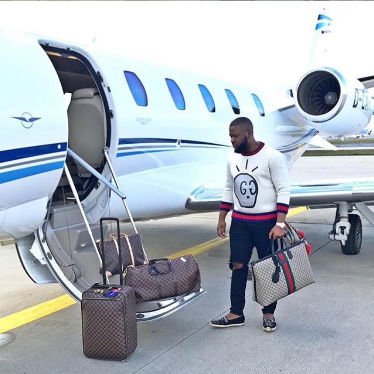 Ramon “Hushpuppi” Abbas maintained a luxurious jet-setter’s lifestyle prior to his July 2020 arrest in Dubai (Photo: Hushpuppi)