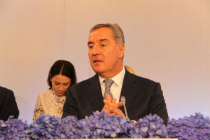 Montenegrin Prime Minister Milo Djukanovic