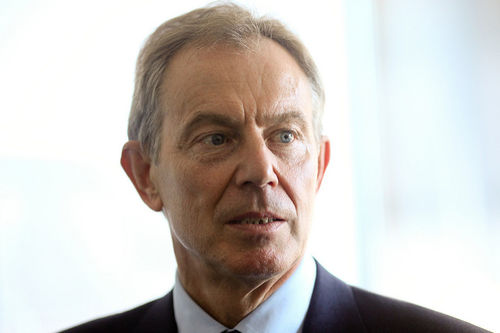Former UK Prime Minister Tony Blair