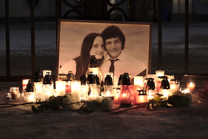 Ján Kuciak and his fiancée Martin Kušnírová, pictured, were murdered in February 2018 by gunman Miroslav Marček (Photo: flickr, Creative Commons Licence)