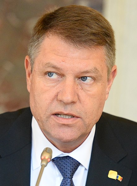 442px-Klaus Iohannis at EPP Summit March 2015 Brussels cropped