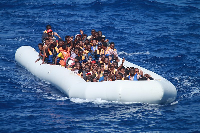 The UN International Organisation on Migration reported that since Monday almost 500 migrants had been intercepted in the Mediterranean and returned to Libya (Photo: US Navy, CC SA-BY 3.0)