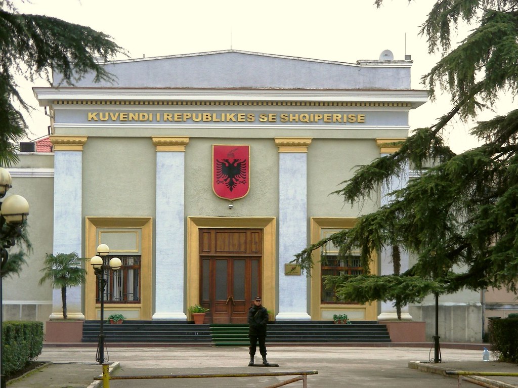 Albania's Parliament (cameron lucida:CC BY-SA 2.0)