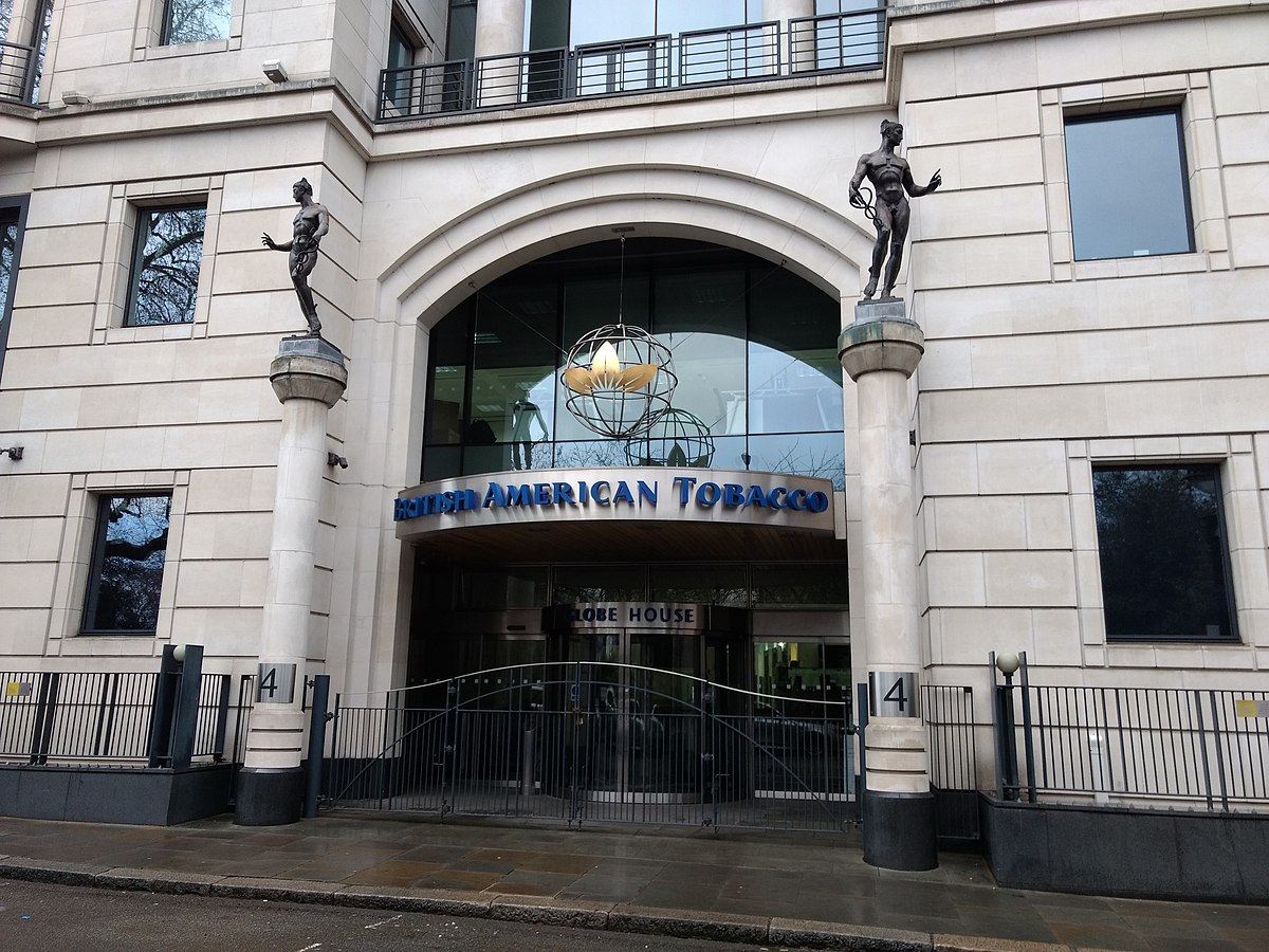 British American Tobacco’s headquarters in the United Kingdom (Credit: Philafrenzy, CC SA-BY 3.0)