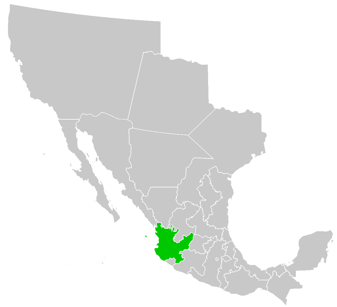 Map of Jalisco