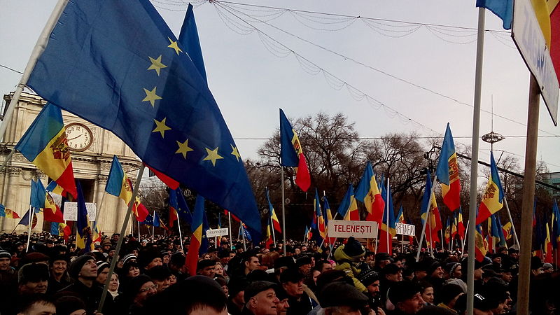 Protest Moldova 2