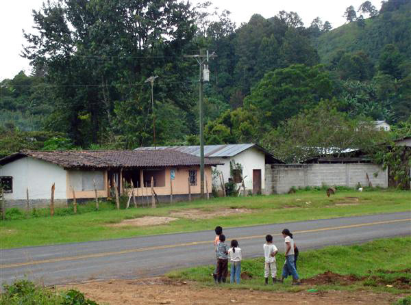 Road La Paz Honduras