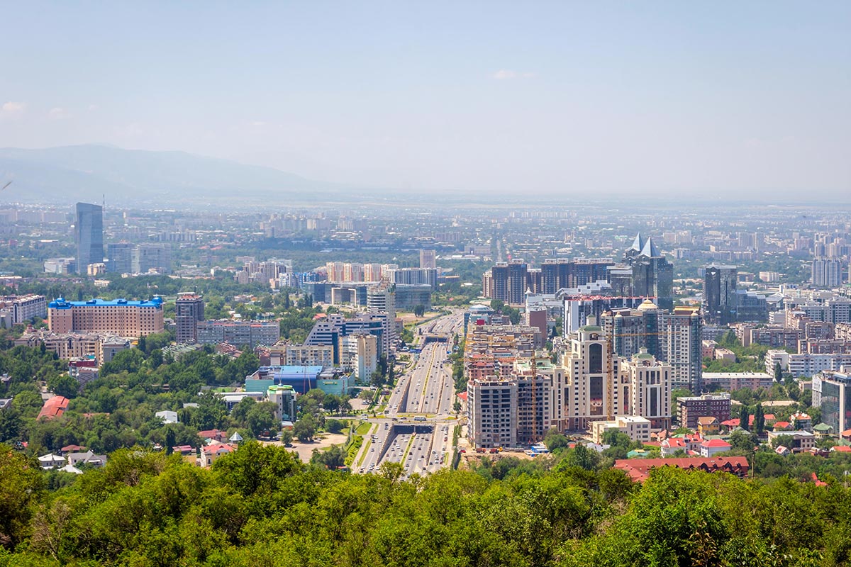 Almaty in Kazakhstan