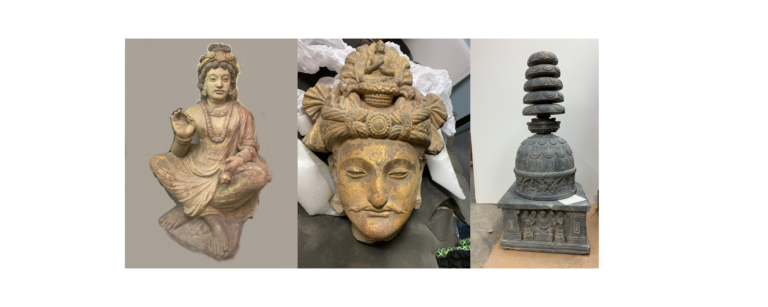 “Hopefully soon these artifacts will be displayed in Pakistani museums,” Pakistan’s Consul General Ayesha Ali said. (Source: Manhattan DA)