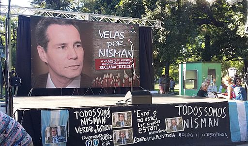 2016 18 de enero velas por Nisman 1