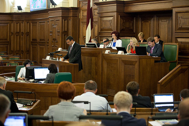 Latvian Judicial Commission to Parliament (Ernests Dinka and Saeimas Kanceleja CC BY 2.0)