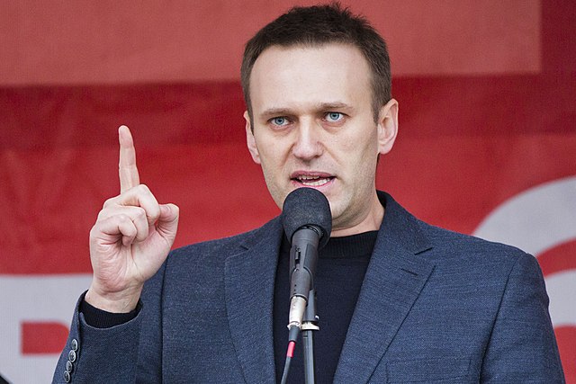 Alexei Navalny Finger