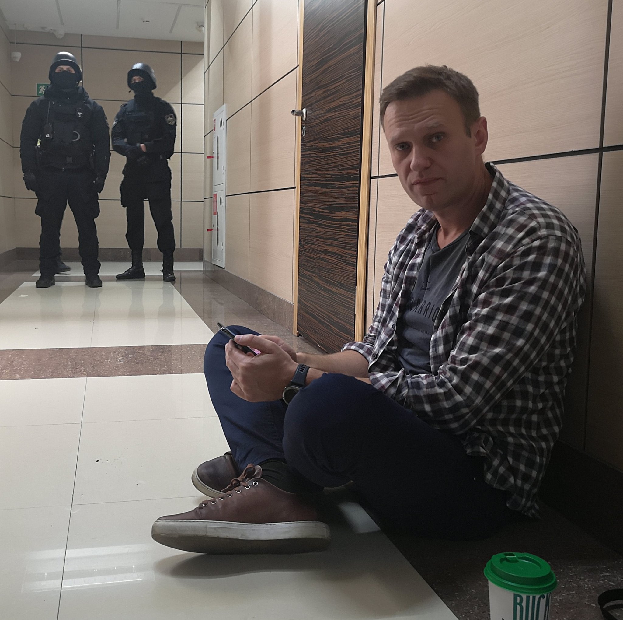 Alexei Navalny raid